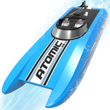 Volantex 2.4Ghz Rc Boat Atomic XS 300mm Brushed Motor RTR Blue