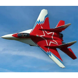 Freewing MiG-29 Fulcrum Red Star Twin 80mm EDF Jet PNP RC Plane Airplane