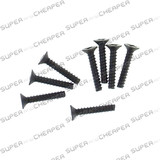 Hsp Parts 60091 Countersunk Self-Tapping Screw 3*16 For 1/8 Rc Car