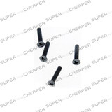 Hsp Parts 81220-5 Countersunk Screws 4*14 For 1/8 Rc Car