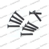 Hsp Parts 81220-8 Countersunk Screws 4*20 For 1/8 Rc Car