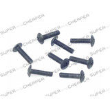 Hsp Parts 98064 Round Head Screw 3*12 8P For 1/8 Rc Car